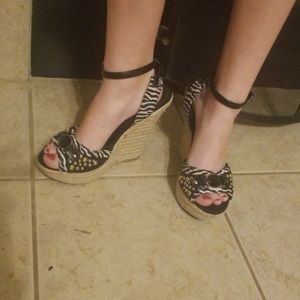 Paprika Espadrille Platform Wedge